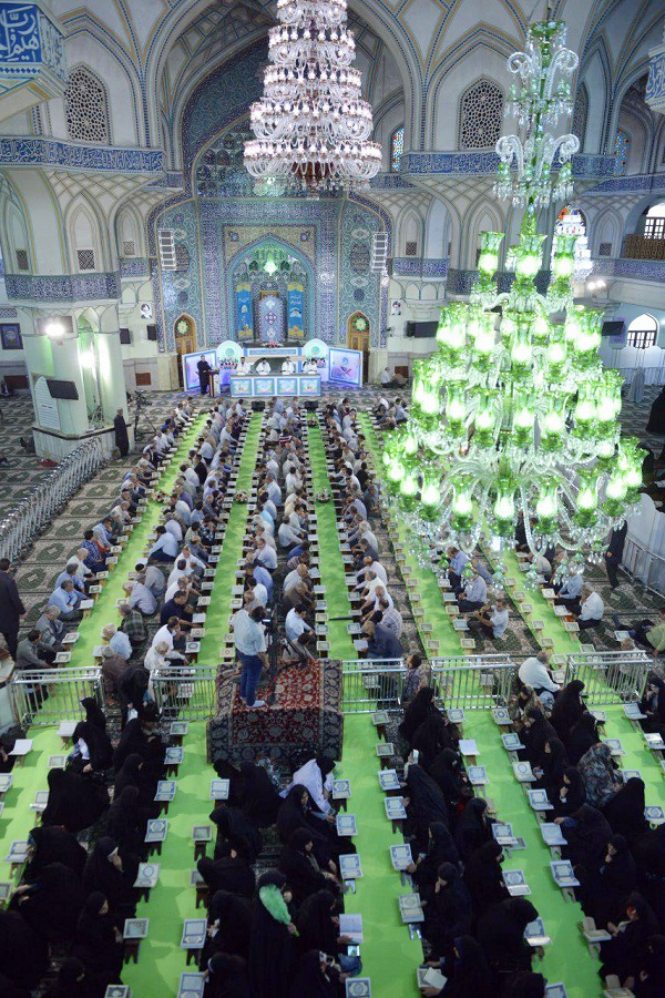 Quran Reading at Abdul Azim Hassani (AS) Shrine in Ramadan