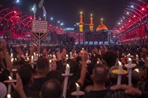 تقرير مصور | إحياء ليلة عاشوراء في كربلاء المقدسة