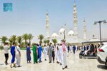 Səudiyyə Ərəbistanı Quran müsabiqəsi iştirakçılarının Mədinənin tarixi məscidlərinə ziyarəti