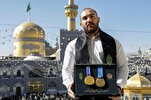 World Champion Wrestler Bestows Gold Medals to Imam Reza Shrine’s Museum