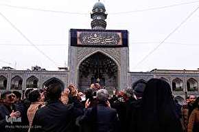 مراسم اربعین حسینی در جوار حرم مطهر رضوی