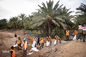 سیلاب در شهرستان کارون