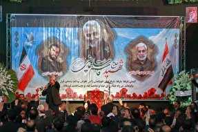 حسینیه عاشقان ثارالله زنجان در سوگ سردار دل‌ها