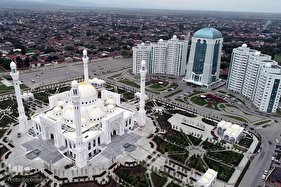 افتتاح بزرگ‌ترین مسجد اروپا در چچن