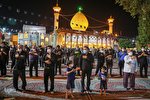 عزاداری شب عاشورای حسینی در حرم مطهر شاهچراغ(ع)