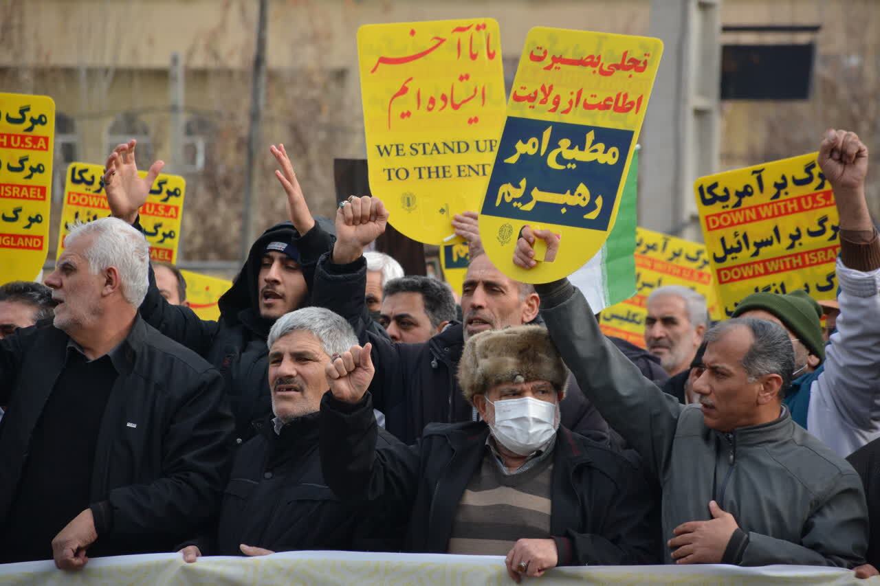 راهپیمایی دفاع از ولایت در ارومیه‎‎