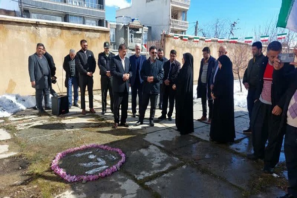 کلنگ‌زنی طرح توسعه کتابخانه عمومی خاتم‌الانبیا(ص) در اشنویه