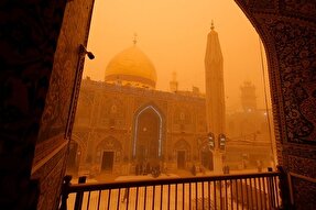 عکس | طوفان گرد و غبار در عتبات عالیات