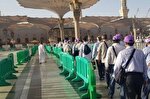 فرصت زیارت روضه مسجد النبی؛ فقط یک‌بار