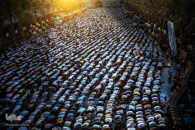 اقامه نماز عید قربان در آستان حسینی(3)