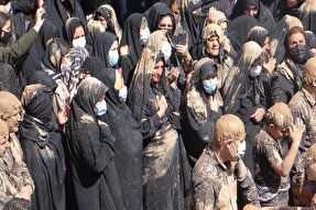 عکس | برگزاری مراسم گِل‌گیران بیجار