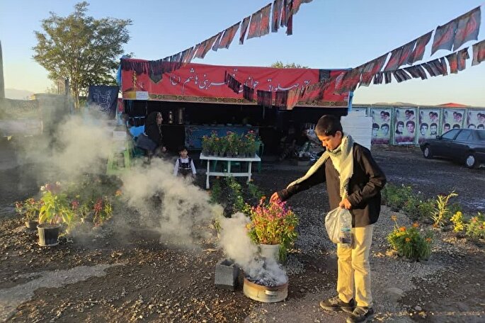 میزبانی در موکب جوانان قمر بنی‌هاشم تمام نمی‌شود