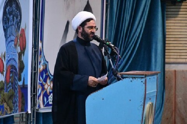 حجت‌‌الاسلام میثم فیاضی، مسئول دفتر نمایندگی ولی‌فقیه در سپاه شهدای آذربایجان غربی