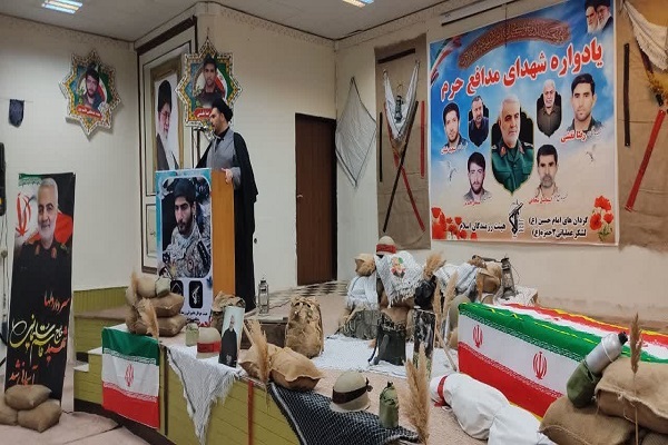 حجت‌الاسلام سید هادی ابراهیمی، مسئول دفتر نمایندگی ولی‌فقیه در لشکر عملیاتی 3 حضرت حمزه(ع)