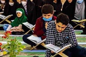 برگزاری مراسم جزء‌خوانی قرآن در مسجد جامع اسدآباد
