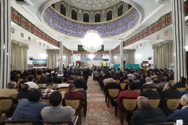 برگزاری تجمع ضدصهیونیستی حمایت از طوفان‌الاقصی در ارومیه