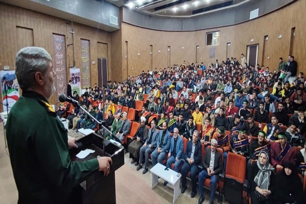 سرهنگ پاسدار رضا اقلیمیان فرمانده ناحیه مقاومت بسیج چایپاره،