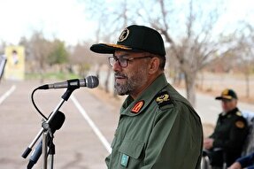 صبحگاه مشترک نیروهای مسلح در مهاباد برگزار شد