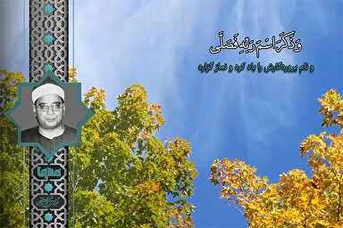 فیلم | فراز شنیدنی «ابراهیم شعشاعی» از سوره اعلی