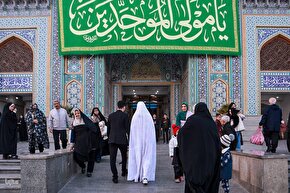 زائران عبدالعظیم حسنی(ع) در جشن میلاد امام علی(ع)