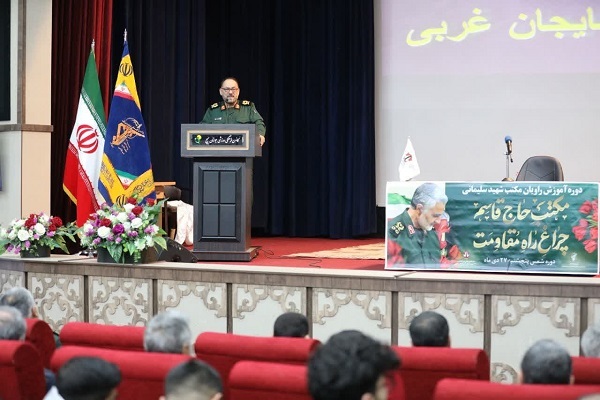 سردار محمدحسین رجبی، فرمانده سپاه شهدای آذربایجان‌غربی