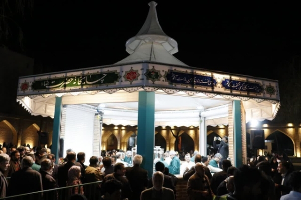 دومین چایخانه امام رضا(ع) کشور در خوی افتتاح شد