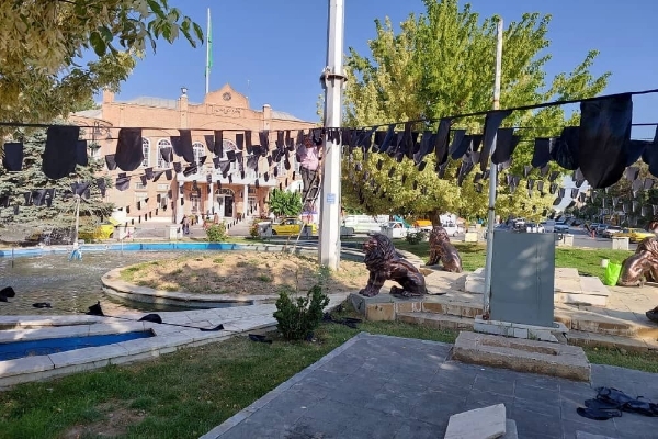ارومیه سیاهپوش شد ارومیه سیاهپوش شد
