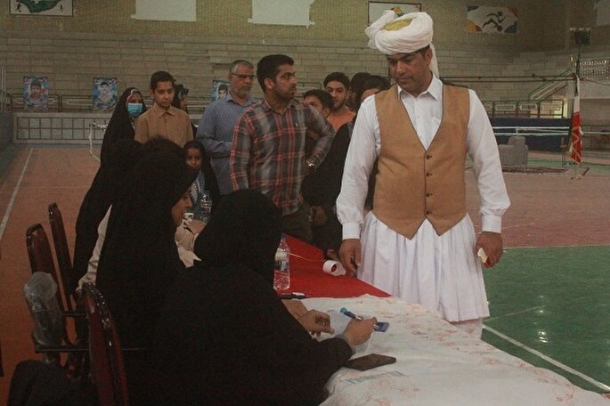 مشارکت ۴۰ درصدی مردم سیستان‌وبلوچستان در انتخابات
