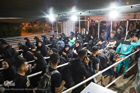 خروج شبانه زائران از مرز چذابه