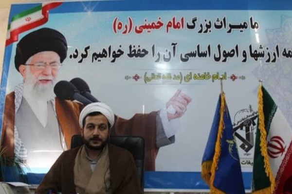 حجت‌الاسلام محمد جباری، مسئول دفتر نمایندگی ولی‌فقیه در سپاه بوکان