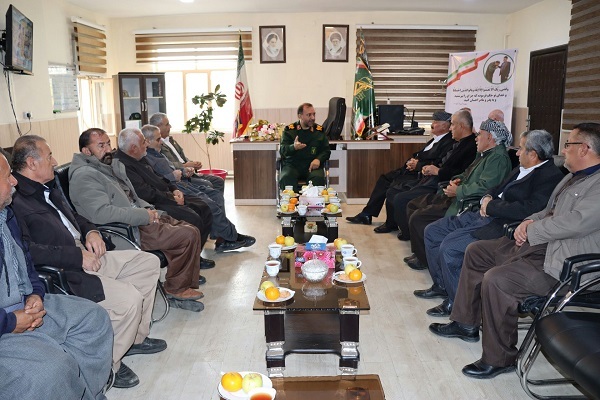 دیدار با پیشکسوتان عرصه جهاد و خدمت