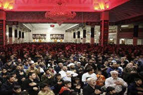 عزاداری ایام شهادت حضرت زهرا (س) در حرم بانوی کرامت