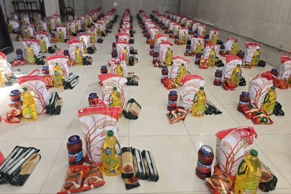 توزیع بسته معیشتی