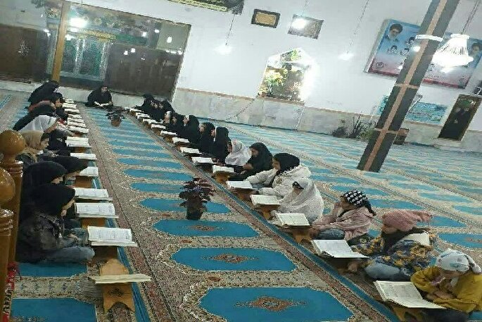 اجرای طرح «همگام با قرآن کریم همراه با ضیافت الهی» در لاهرود