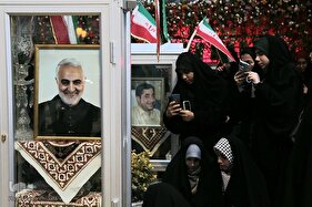 گلزار شهدای کرمان در آستانه سالگرد شهادت سردار سلیمانی