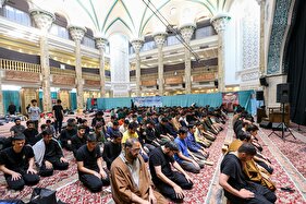 اعتکاف در مسجد جامع امام صادق(ع)