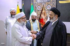 دیدار اعضای شورای افتاء اهل سنت با نماینده ولی‌فقیه در امور حج و زیارت