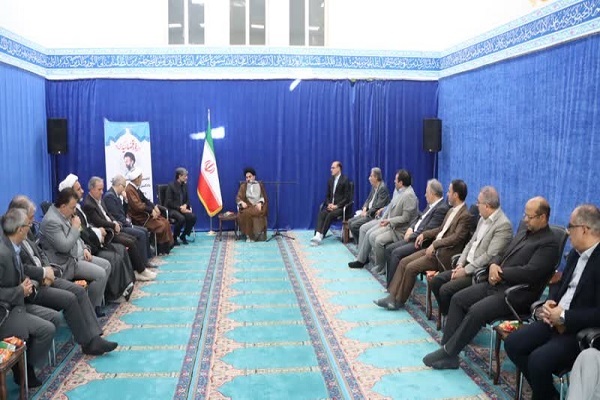 دیدار ناصر عتباتی رئیس کل دادگستری آذربایجان غربی با سیدمهدی قریشی امام جمعه ارومیه