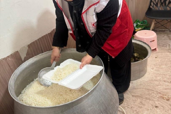 برگزاری مراسم اکرام حسینی توسط هلال احمر تکاب برگزاری مراسم اکرام حسینی توسط هلال احمر تکاب