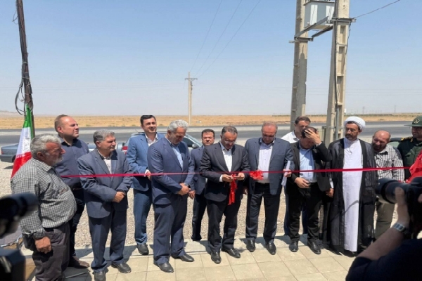 افتتاح نمازخانه بینراهی ویژه زائران اربعین در محور شوط  افتتاح نمازخانه بینراهی ویژه زائران اربعین در محور شوط