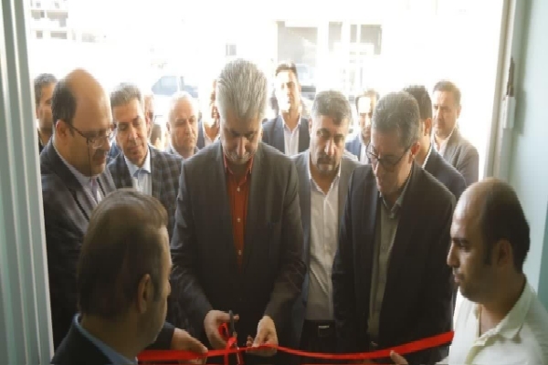 افتتاح دو پروژه بهداشتی و درمانی در مهاباد