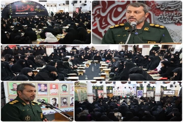 مراسم یادواره شهدای قرآنی و شاخص سال ۱۴۰۴ در خوی برگزار شد