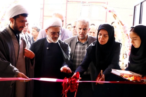 افتتاح مدرسه ۹ کلاسه فاطمه‌زهرا(س) در تکاب