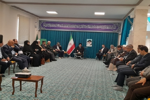 حجتالاسلاموالمسلمین سید مهدی قریشی، نماینده ولی فقیه در آذربایجانغربی و امام جمعه ارومیه حجتالاسلاموالمسلمین سید مهدی قریشی، نماینده ولی فقیه در آذربایجانغربی و امام جمعه ارومیه