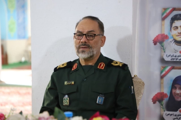 محمدحسین رجبی فرمانده سپاه شهدای آذربایجان غربی