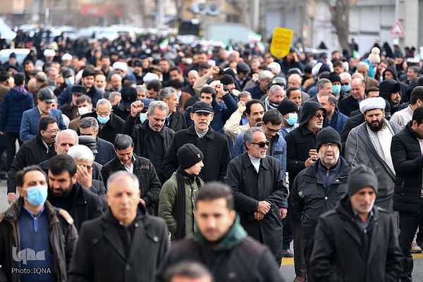 راهپیمایی دفاع از ولایت در ارومیه‎‎