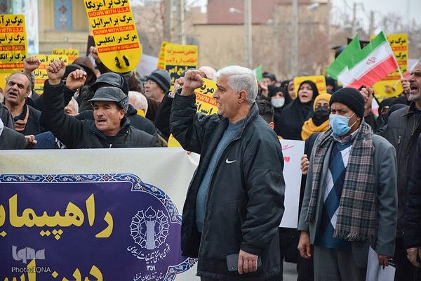 راهپیمایی دفاع از ولایت در ارومیه‎‎