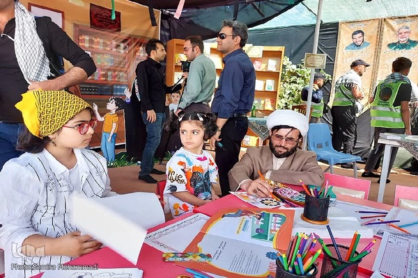 موکب «کتابخانه حسینی» در مرز تمرچین پیرانشهر‎