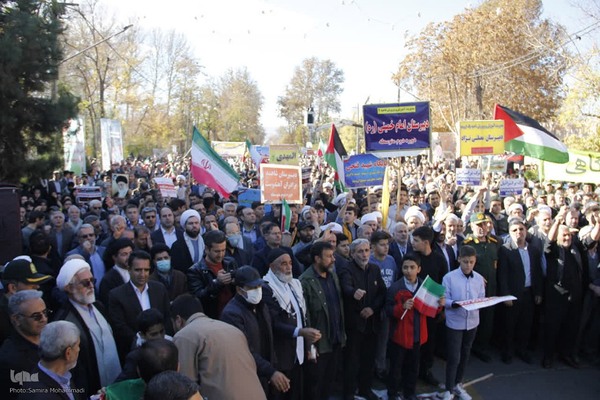 تجمع مردم ارومیه در حمایت از کودکان مظلوم غزه‎
