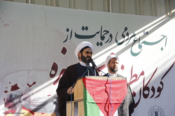 تجمع مردم ارومیه در حمایت از کودکان مظلوم غزه‎